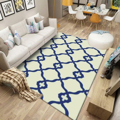 ins Style Simple Modern Nordic Sofa Living Room Carpet Bedroom Coffee Table Blanket Room Bedside Mats Can Be Customized - Pacisia