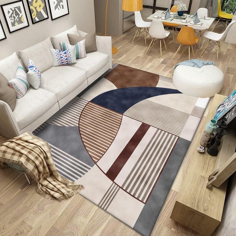 ins Style Simple Modern Nordic Sofa Living Room Carpet Bedroom Coffee Table Blanket Room Bedside Mats Can Be Customized - Pacisia