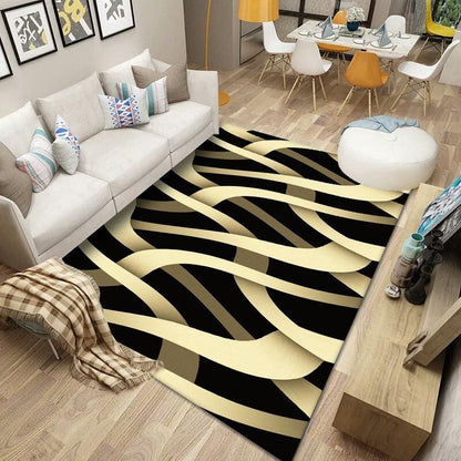 ins Style Simple Modern Nordic Sofa Living Room Carpet Bedroom Coffee Table Blanket Room Bedside Mats Can Be Customized - Pacisia