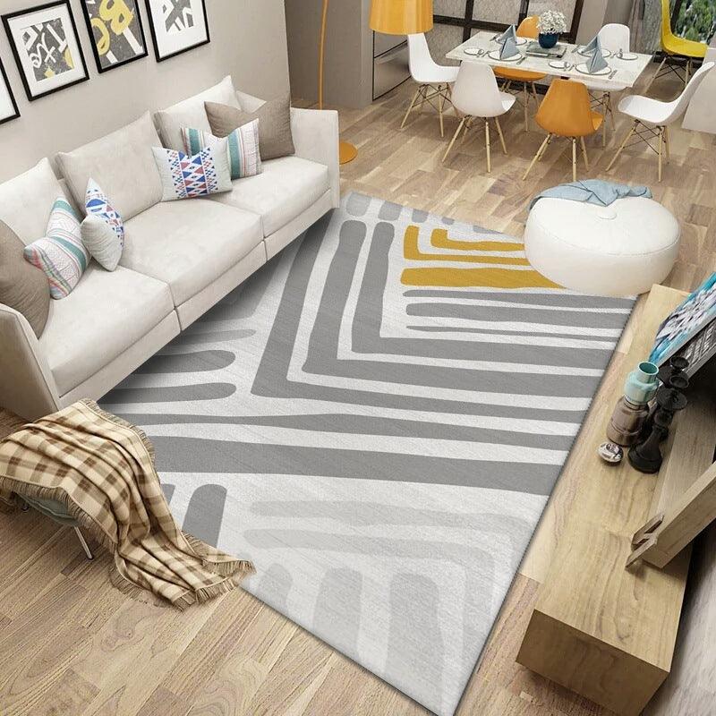 ins Style Simple Modern Nordic Sofa Living Room Carpet Bedroom Coffee Table Blanket Room Bedside Mats Can Be Customized - Pacisia