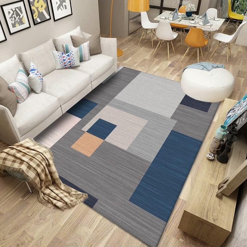 ins Style Simple Modern Nordic Sofa Living Room Carpet Bedroom Coffee Table Blanket Room Bedside Mats Can Be Customized - Pacisia