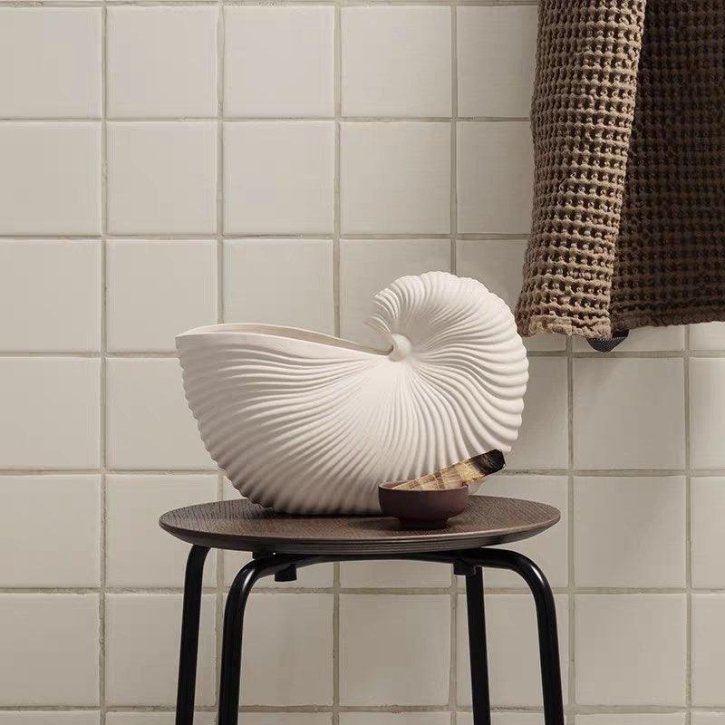 Conch Simple Vase Flower Modern TV Decoration Nordic Minimalist Style Home Decoration - Pacisia