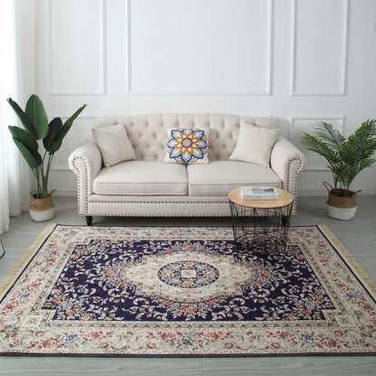 Persian Ethnic Style Retro Living Room Carpet Bedroom Bedside Household Tapestries Wholesale European Tassel Floor Mats Custom - Pacisia