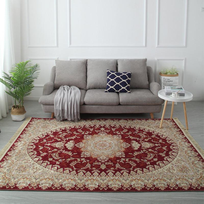 Persian Ethnic Style Retro Living Room Carpet Bedroom Bedside Household Tapestries Wholesale European Tassel Floor Mats Custom - Pacisia