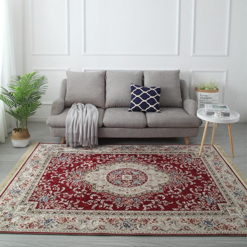 Persian Ethnic Style Retro Living Room Carpet Bedroom Bedside Household Tapestries Wholesale European Tassel Floor Mats Custom - Pacisia