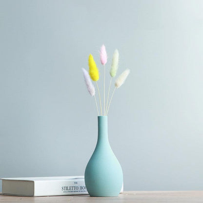 Creative Dry Vase Nordic Decoration Living Room Flower Arrangement Ceramic Small Vase Simple Modern Small Home Decoration - Pacisia