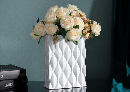 European luxury decoration Ceramic floral plant vases high quality Cheap wholesale for Ceramic vase - Pacisia