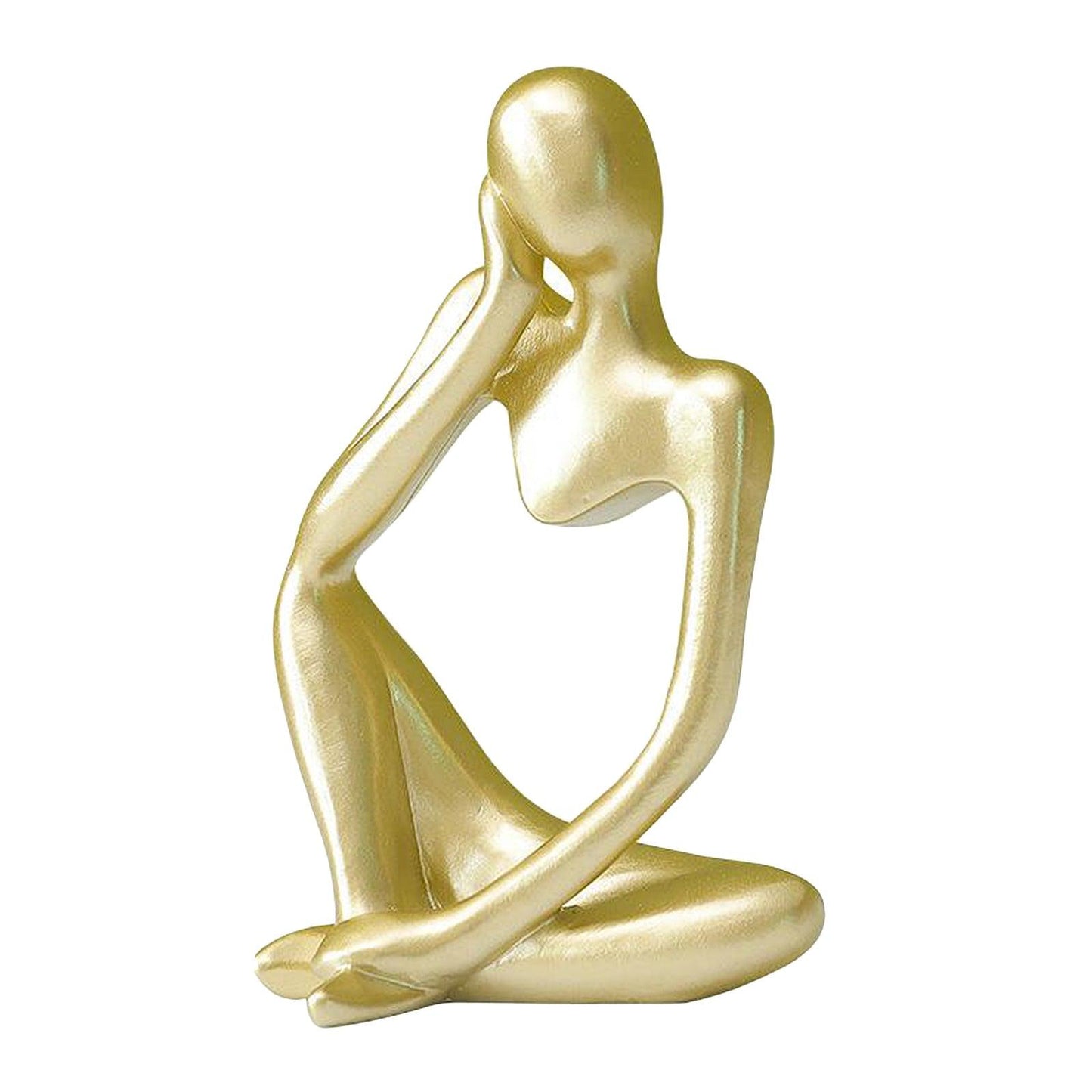 Abstract Thinker Creative Resin Sculpture Statue Character Craft Jewelry Sandstone Statue Decoration - Pacisia