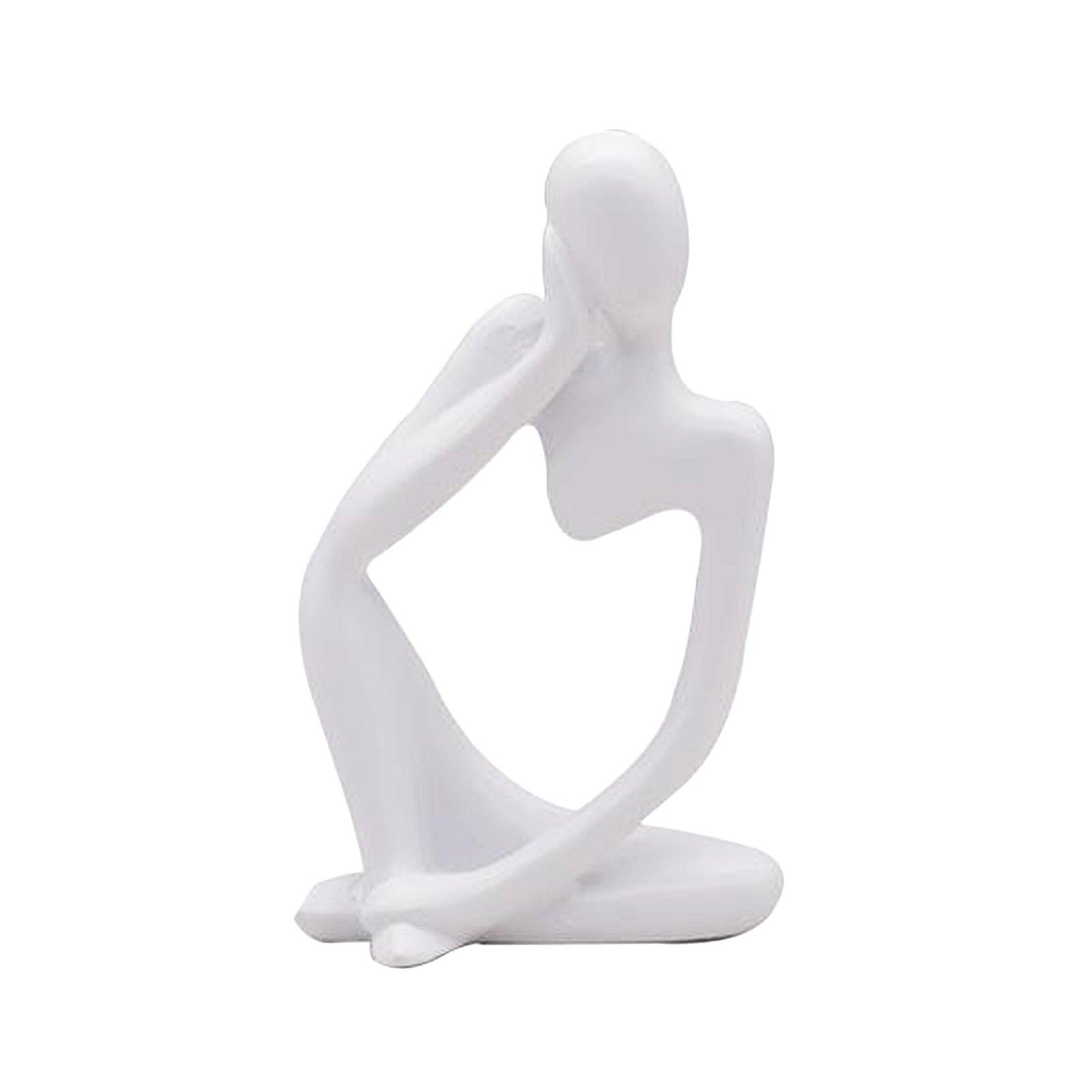 Abstract Thinker Creative Resin Sculpture Statue Character Craft Jewelry Sandstone Statue Decoration - Pacisia