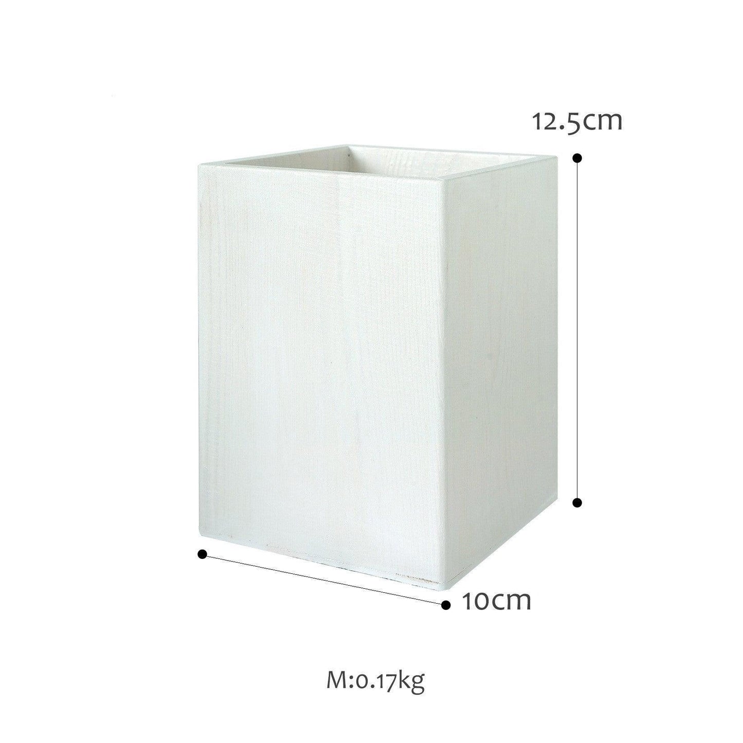 SWEETGO Straw Holder Cake Table Decoration Makeup Brush Storage Flowers Vase Background Scenery Props Lollipop Wood Pot - Pacisia