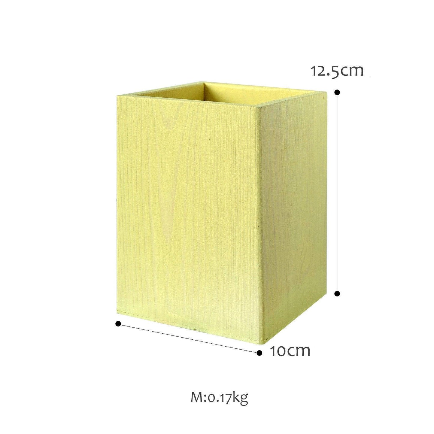 SWEETGO Straw Holder Cake Table Decoration Makeup Brush Storage Flowers Vase Background Scenery Props Lollipop Wood Pot - Pacisia