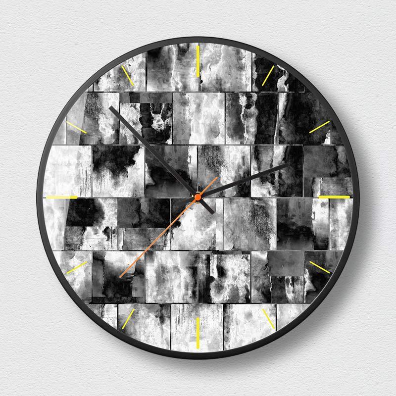 Abstract Art Wall Clock Creative Fashion Decoration Clock Wall Clock For Bedroom And Living Room Wall Clock - Pacisia