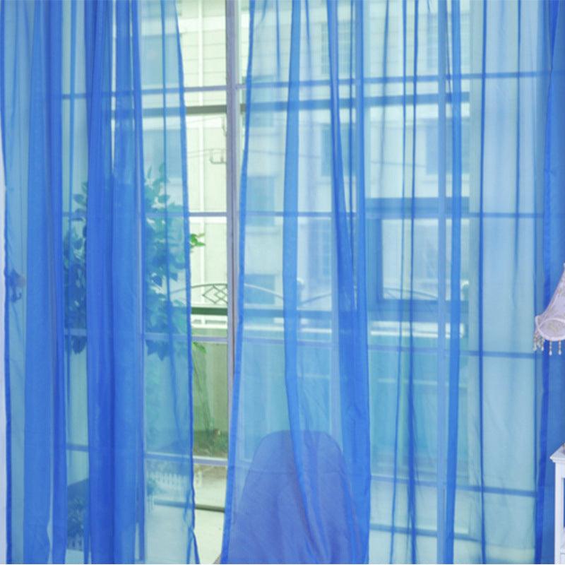 Curtains Solid Tulle Modern Curtains For Living Room Transparent Tulle Curtains Window Sheer For The Bedroom - Pacisia