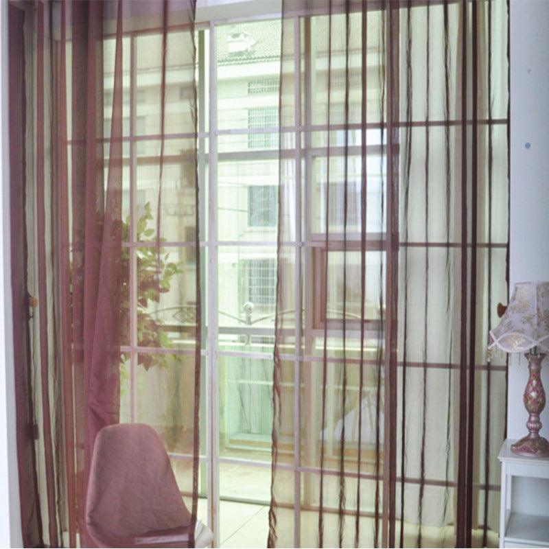 Curtains Solid Tulle Modern Curtains For Living Room Transparent Tulle Curtains Window Sheer For The Bedroom - Pacisia