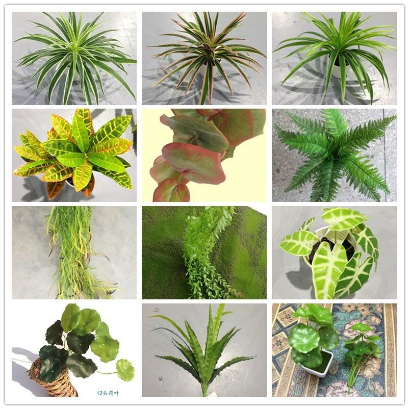 Fake Grass Potted Artificial Flower Window Decoration Small Ornament Hanging Basket - Pacisia