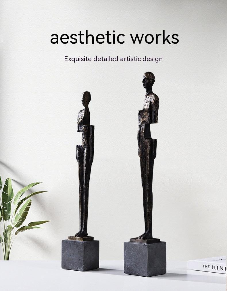 Abstract Decoration Creative Body Sculpture Living Room Entrance TV Cabinet Office Home Resin Decorations - Pacisia