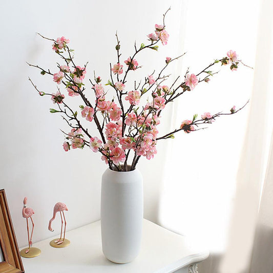 26-head Artificial Wintersweet Branch Fake Flower Soft Decoration - Pacisia