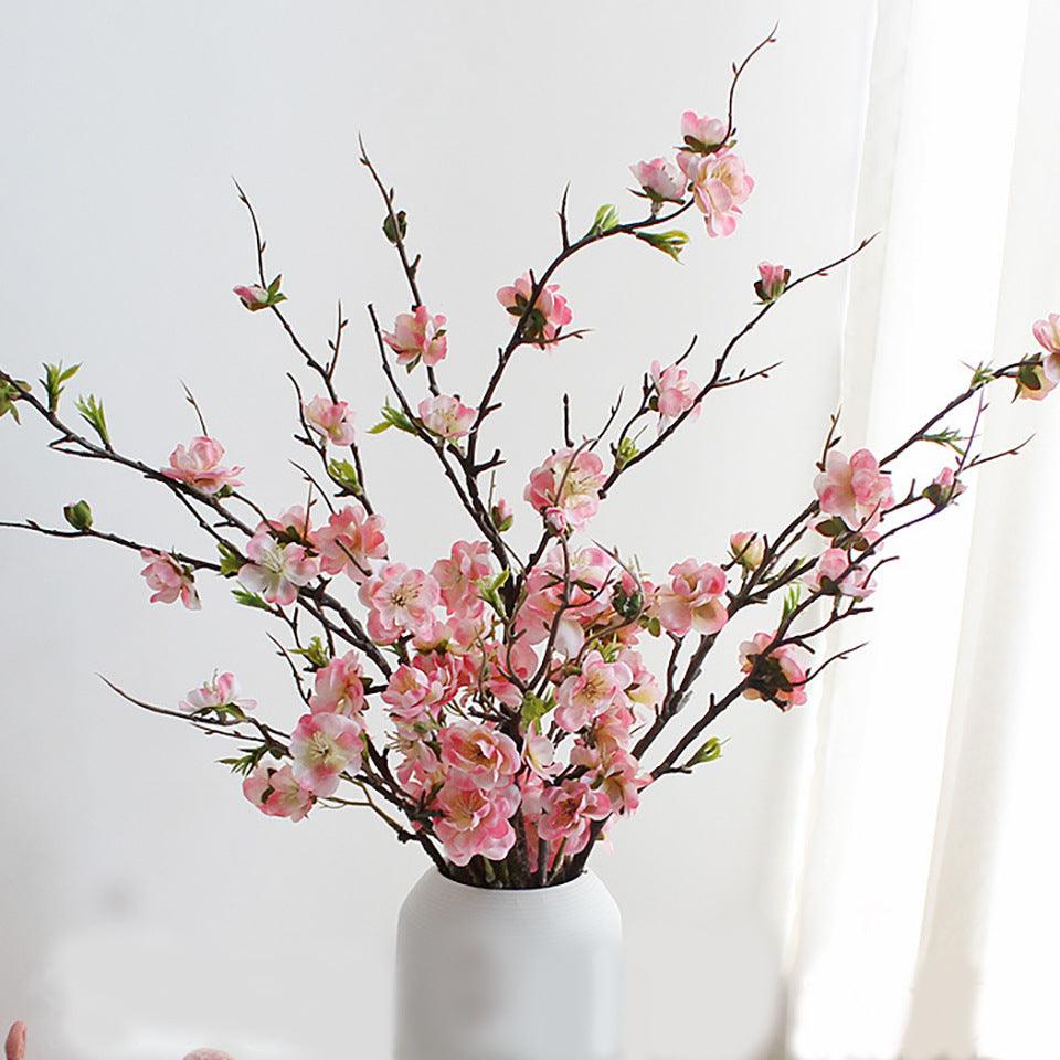 26-head Artificial Wintersweet Branch Fake Flower Soft Decoration - Pacisia