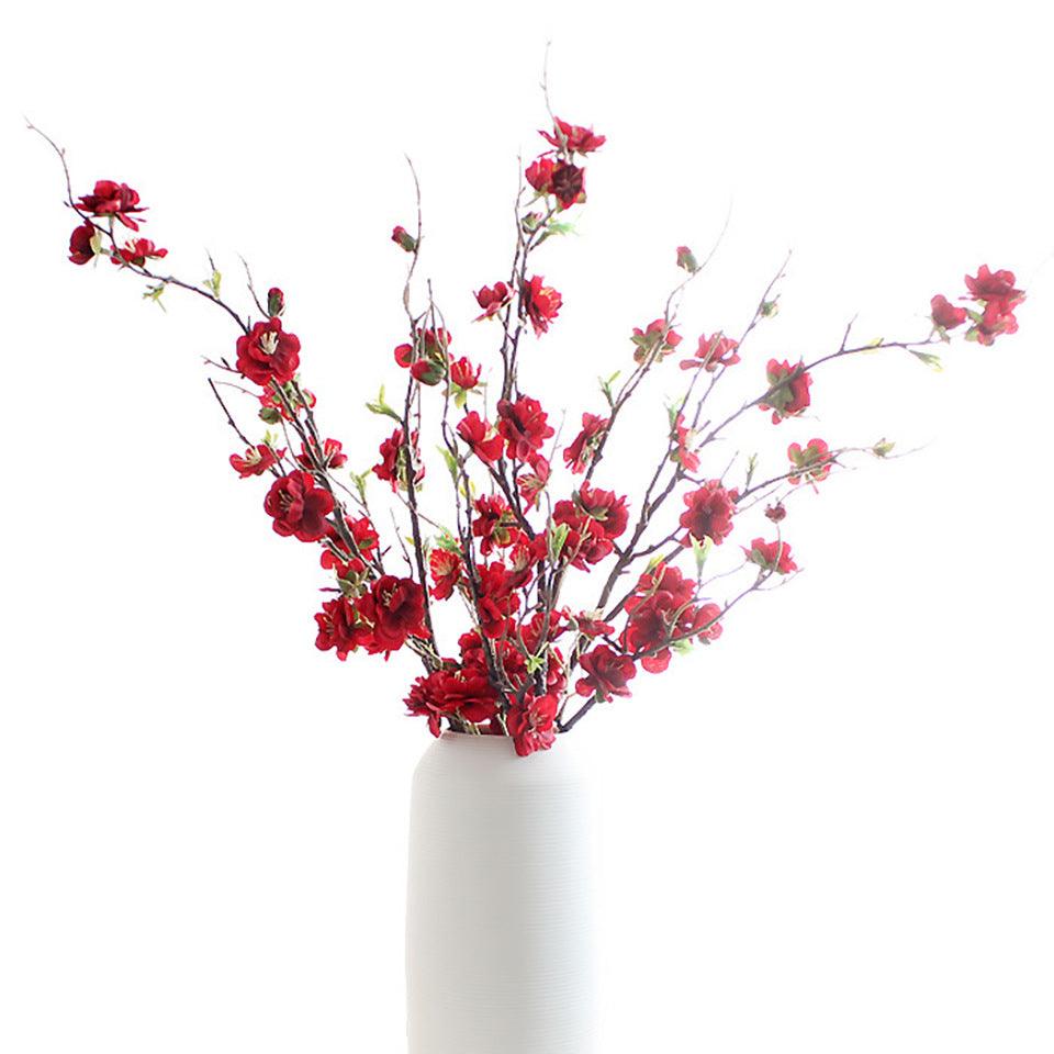 26-head Artificial Wintersweet Branch Fake Flower Soft Decoration - Pacisia