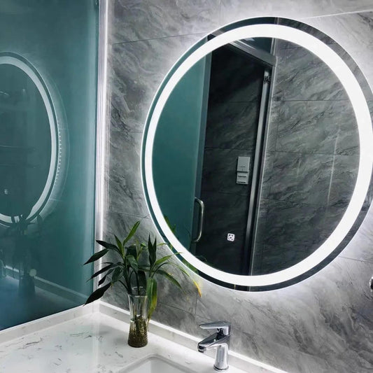 3000K-6000K LED Bathroom Mirror Makeup Mirror 3 Color Light MultiFunction With Defogging Bluetooth Speaker For Home Decoration - Pacisia