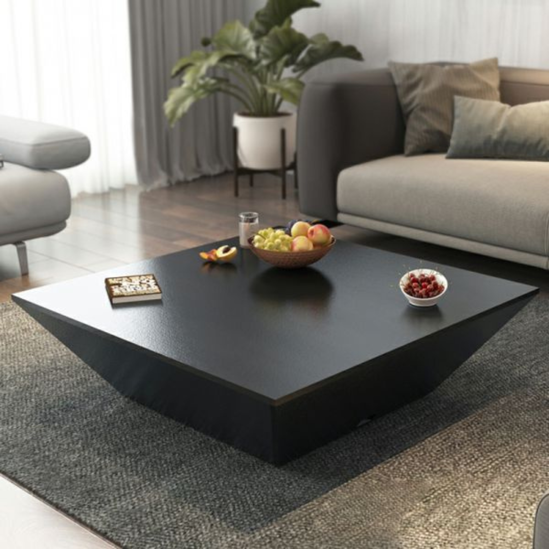 Metropolis Marble Top Storage Coffee Table