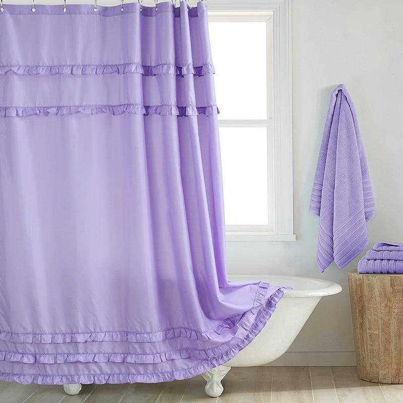 Fashion And Environment-friendly Polyester Fabrics Thickened Shower Curtain - Pacisia