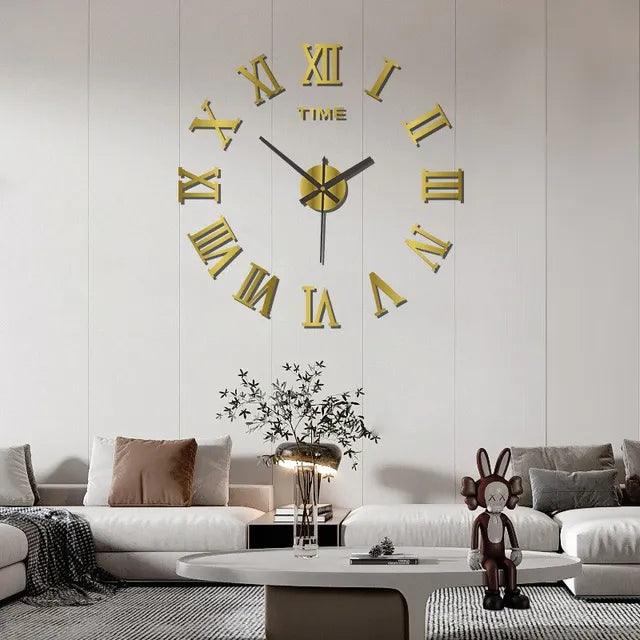 3D Acrylic Roman Numerals Timepiece - Pacisia