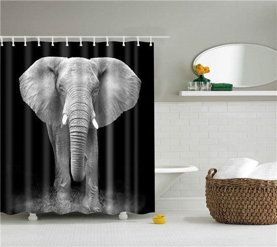 3D digital printing waterproof shower curtain - Pacisia