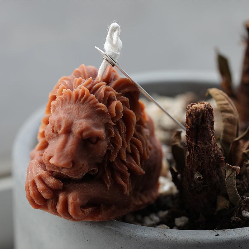 3D Lion Candle Silicone Mold - Handmade Scented Candle DIY Material - Pacisia