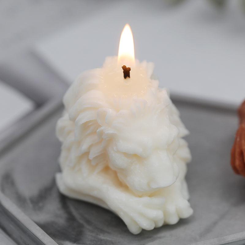 3D Lion Candle Silicone Mold - Handmade Scented Candle DIY Material - Pacisia