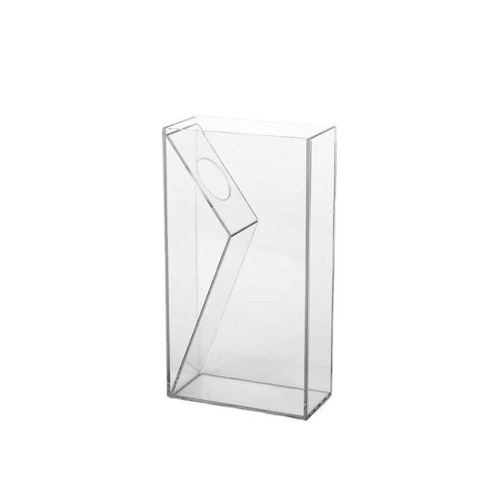 Acrylic Vase Transparent Flower Arrangement Simple Decorative Hydroponic Plant Container - Pacisia