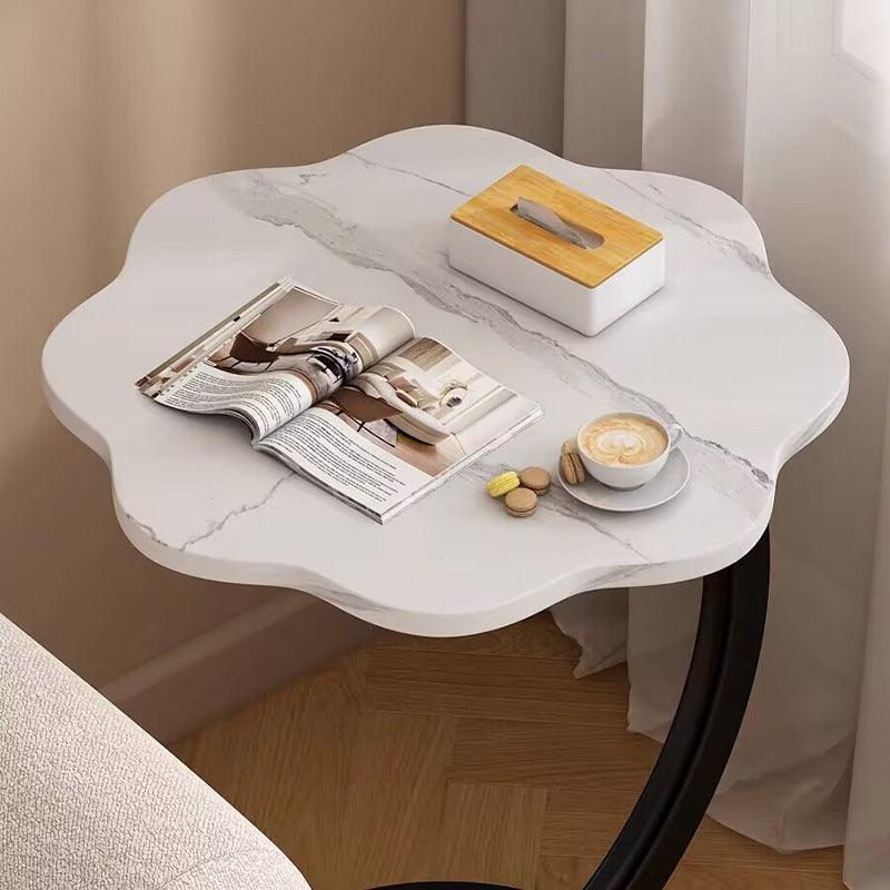 Small Coffee Table Home Living Room Table Floor Creative Double Layer Small Round Table - Pacisia