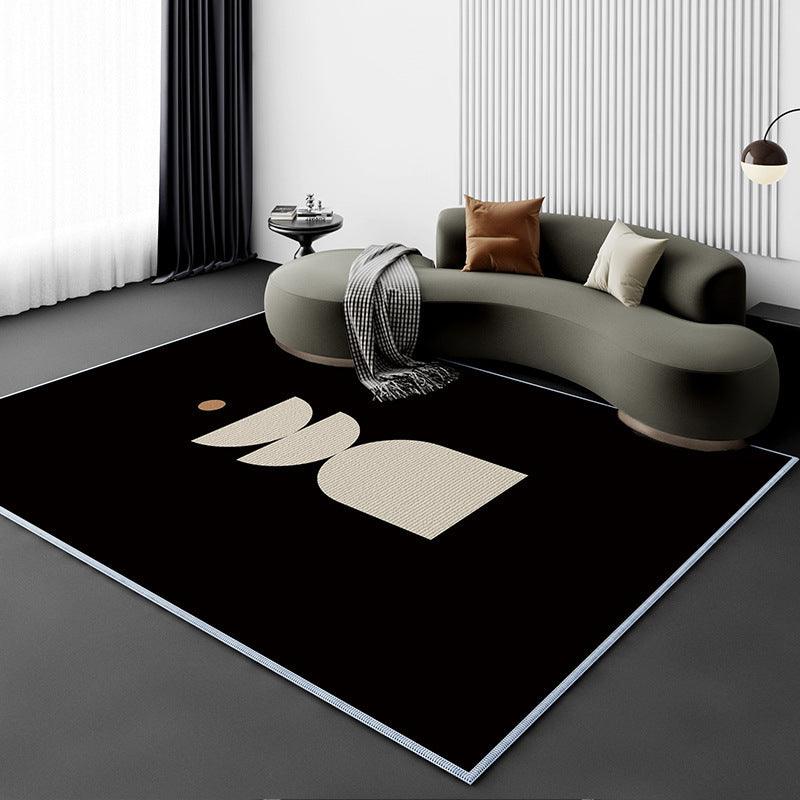 Living Room Carpet Fully Covered Bedroom And Household Sofa Table Carpet Bedside Stain-resistant Non-slip Foot Mat - Pacisia