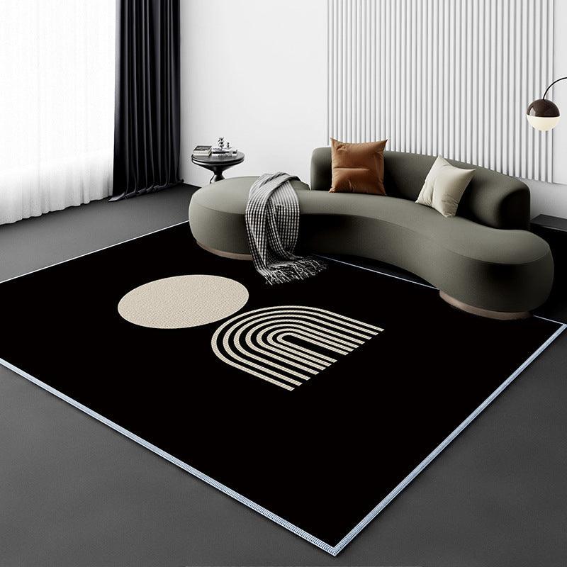 Living Room Carpet Fully Covered Bedroom And Household Sofa Table Carpet Bedside Stain-resistant Non-slip Foot Mat - Pacisia