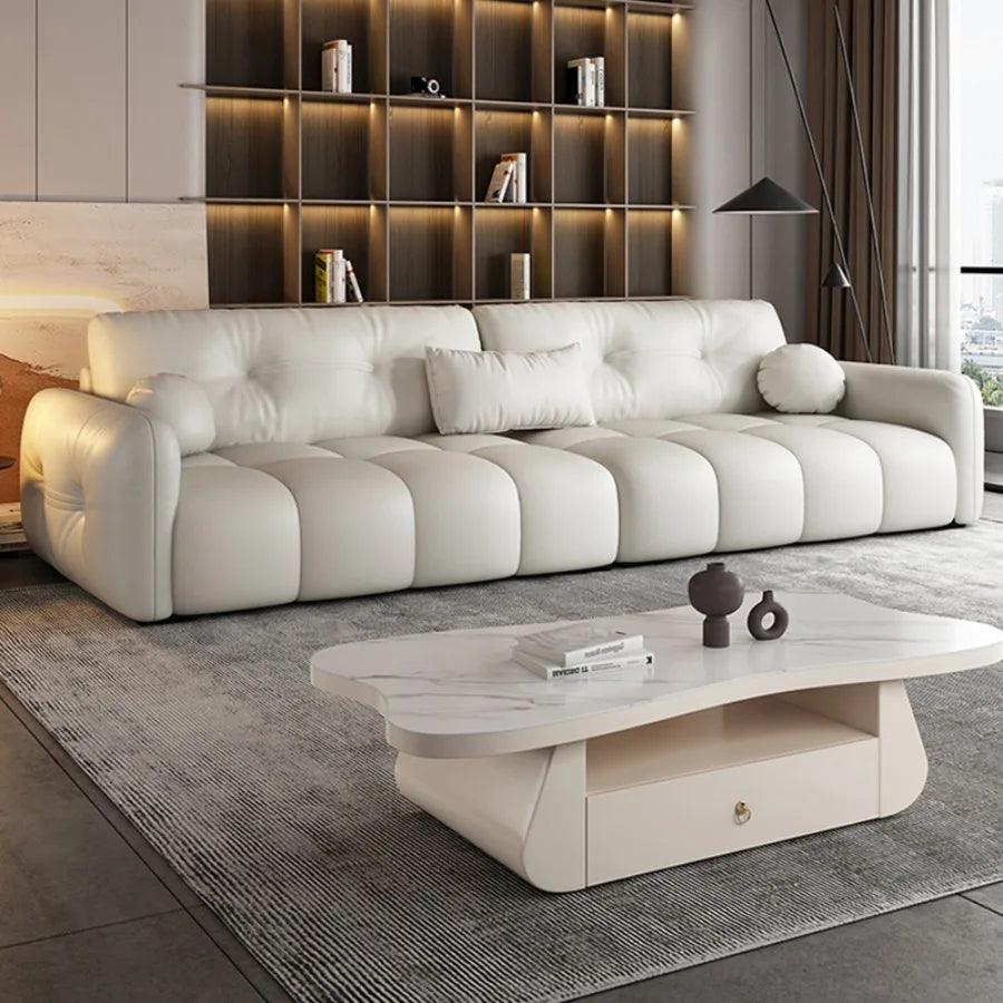 Modern Sectional Living Room Sofas Furniture Europe Luxury Living Room Sofas Beds Lazy Leather Confort Nordic Salon Meuble Sofas - Pacisia