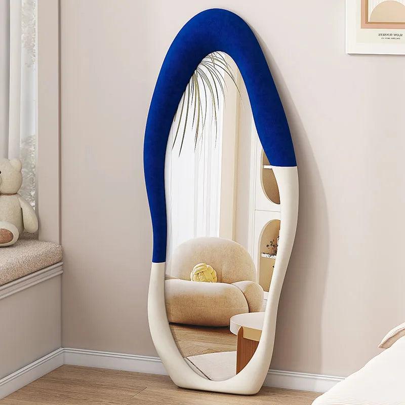 Home Decoration Luxury Wall Arts Large Full Body Mirror Bathroom Mirrors Art Korean Interior Circular Aesthetic Espejo Room - Pacisia