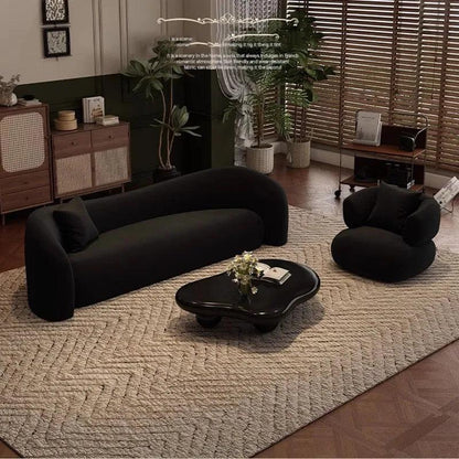 Black Living Room Sofas Bed Modern Nordic Minimalist Sofas Luxury Sectional Europe Salas Y Sofas Muebles Economicos Furniture - Pacisia