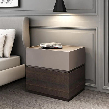 Luxury Bedside Nightstands Storage Minimalist Drawers Wooden Living Room Cabinet Nightstands Bedroom Mesita De Noche Bedroom Set - Pacisia