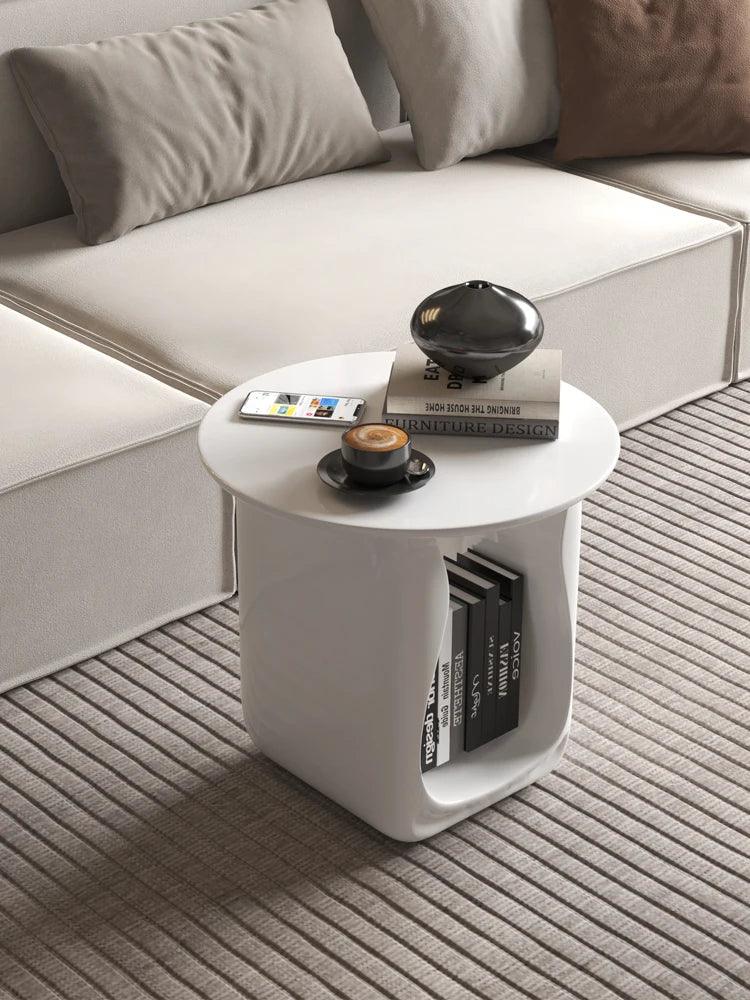Home Decor Tea Table Creative Living Room Sofa Side Table Modern Style Round Coffee Tables Indoor Home Furnishings Corner Tables - Pacisia
