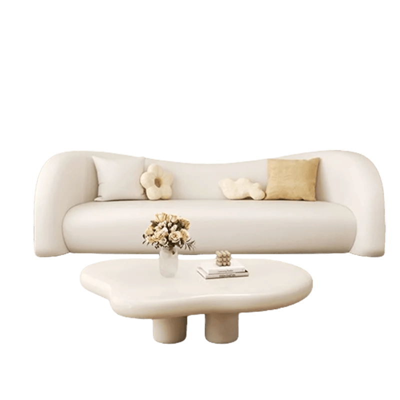 New Arrival Nordic Sofa Large Designer Back Reading Recliner Puffs Sofa Love Seat White Muebles Para Salas Modernos Furniture - Pacisia