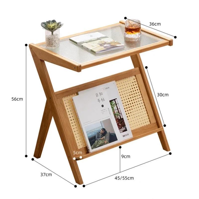 Small Tea Table Cabinet Room Mobile Side Coffee Table Living Room Household Tea Cup Set Brewing Furniture Simple Modern - Pacisia