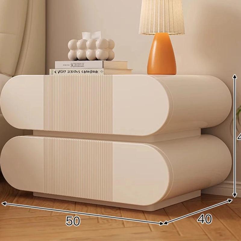 Drawers Nordic Nightstand Side Console Designed Storage Bedside Tables Night Cabinet Mesa De Cabeceira Salon Furniture CY50NS - Pacisia