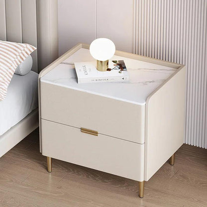 White Nordic Nightstand Modern Bedroom Wood Bedside Storage Nightstands Home Luxury Mesa De Cabeceira Garden Furniture Sets - Pacisia