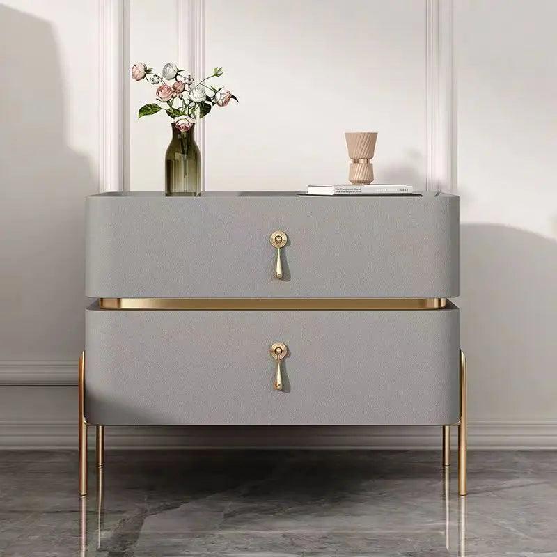 Mobile Dressers Nightstands Side Living Room Wood Console Small Bedside Table Bedroom Luxury Mesa De Noche Bedroom Furniture - Pacisia