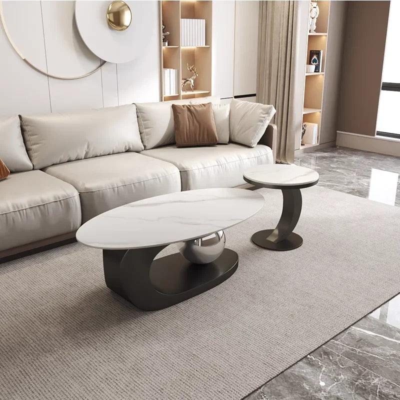 Nordic Coffee Table Minimalist Console Corner Vintage Table Frames Design Console Sofas Tavolino Da Salotto Home Furniture - Pacisia
