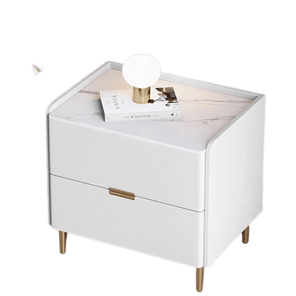 White Nordic Nightstand Modern Bedroom Wood Bedside Storage Nightstands Home Luxury Mesa De Cabeceira Garden Furniture Sets - Pacisia