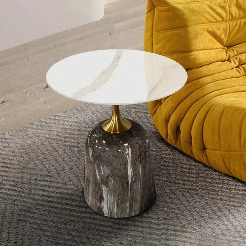 Living Room Minimalist Coffee Tables Round Luxury Nordic GlamourCoffee Tables Modern Marble Muebles Para El Hogar Furniture - Pacisia