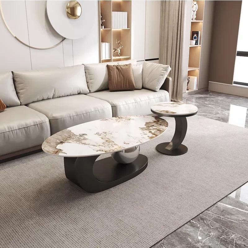 Nordic Coffee Table Minimalist Console Corner Vintage Table Frames Design Console Sofas Tavolino Da Salotto Home Furniture - Pacisia