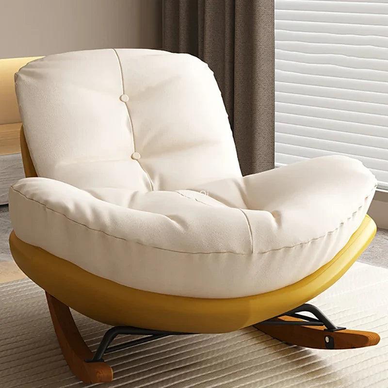 Waiting Rocking Living Room Chair Recliner Unique Clear Lounge Luxury Chairs Ergonomic Pads Meubles De Salon Household Furniture - Pacisia