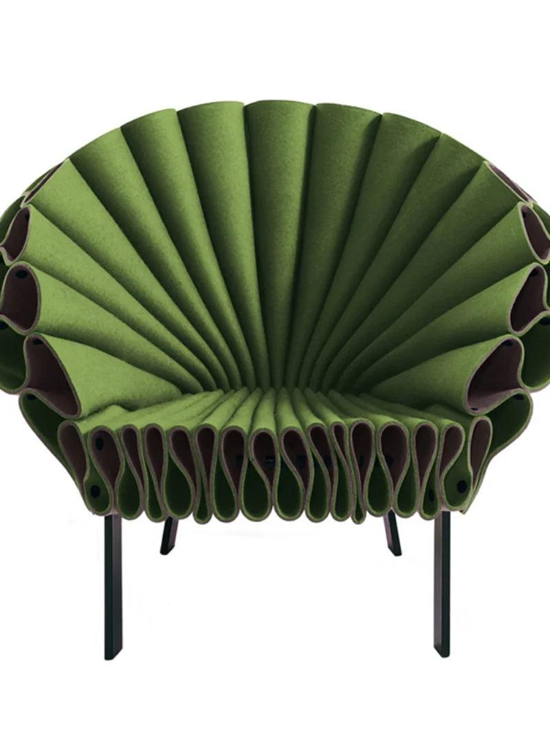 Dror Peacock Chair Nordic Creative Designer Peacock Open Screen Fan-shaped Peacock Tea Table Hotel Chair - Pacisia